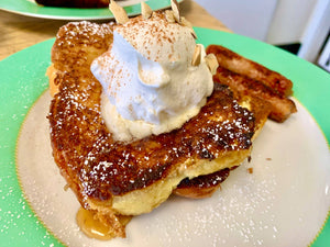 Chai Latte French Toast by Bayberry Inn in Ashland, Oregon!