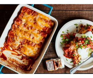 Enchiladas (& Homemade sauce!)