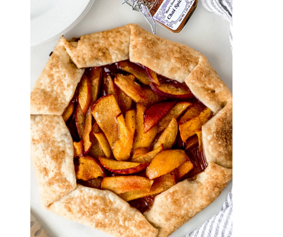 Chai Peach Gallette